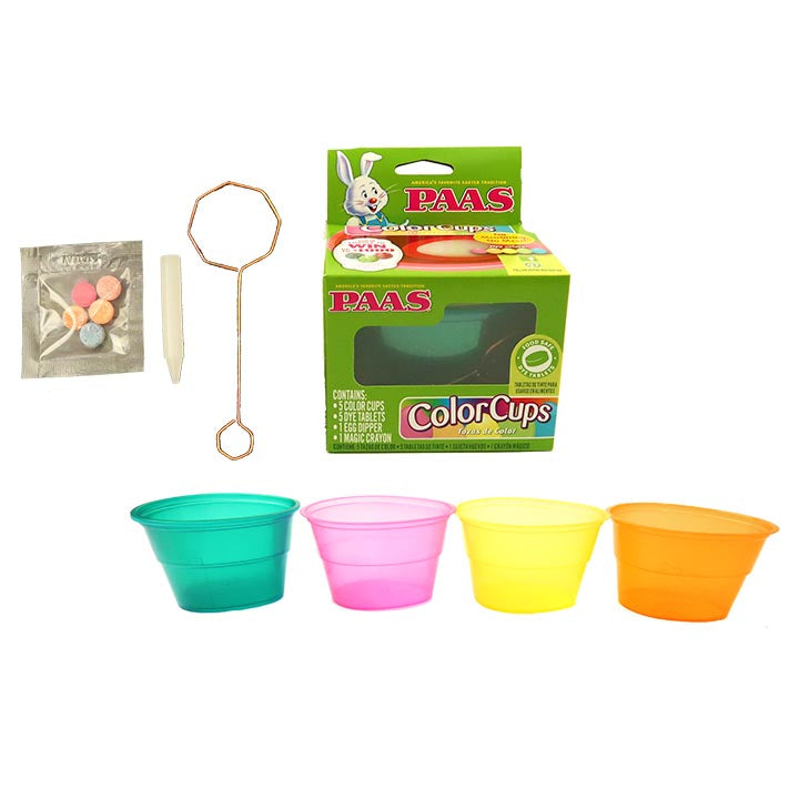 CRAFT EGG COLORING CUP SET