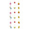 HOME DECOR FELT GARLAND 3ASSTD