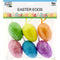 EASTER EGGS GLITTER 6PC 4X6 CM