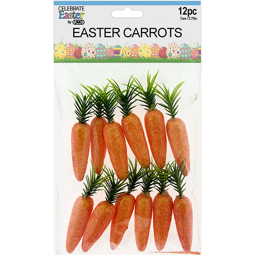 EASTER CARROTS 12PC