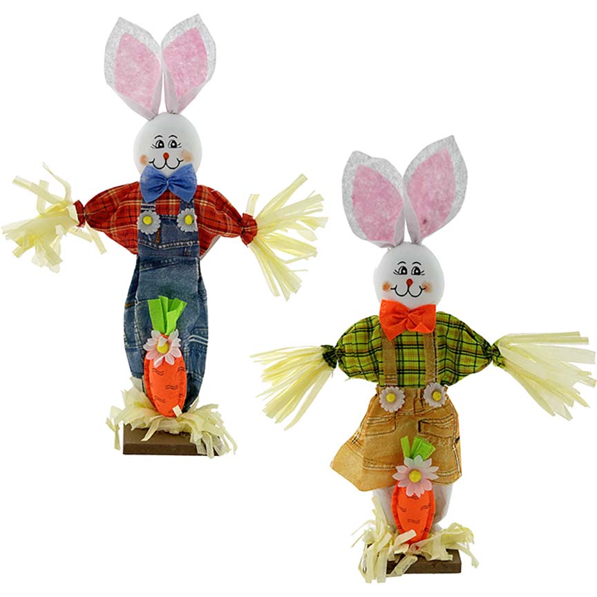 EASTER BUNNY SCARECROW