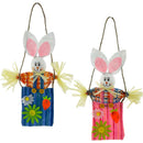 HOME DÉCOR STRAW BUNNY IN BAG 2ASSORTED 11.8in(30cm)