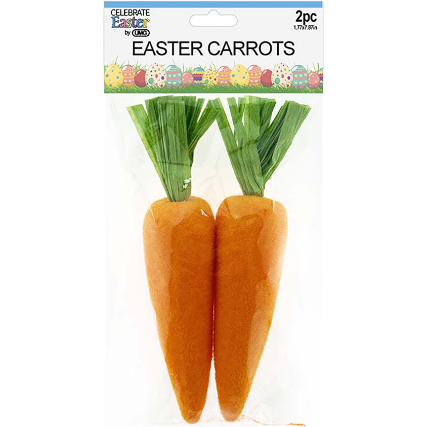 EASTER CARROT 2PC 20CM