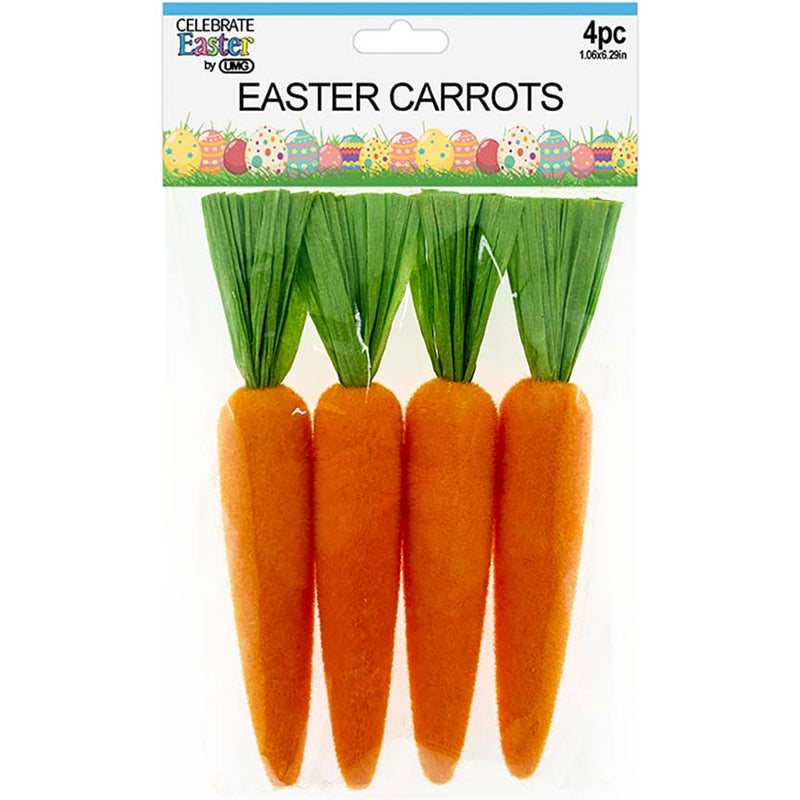 EASTER CARROT 4PC 16CM