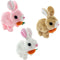 PLUSH BUNNY MOTION LIGHT SOUND