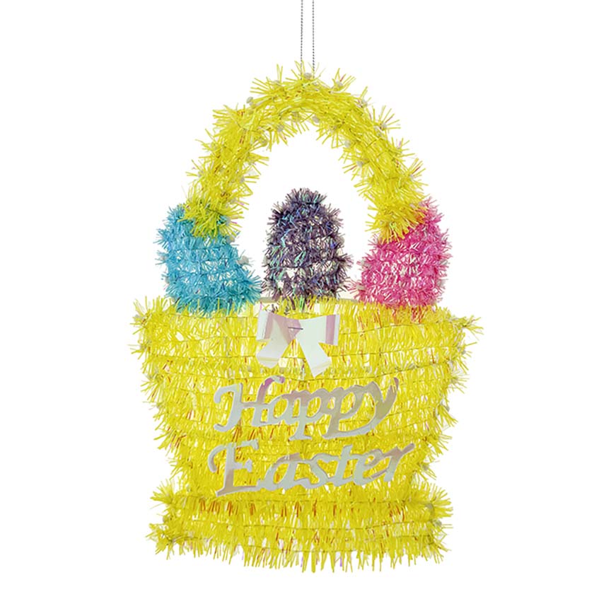 EASTER TINSEL BAG 32x22CM