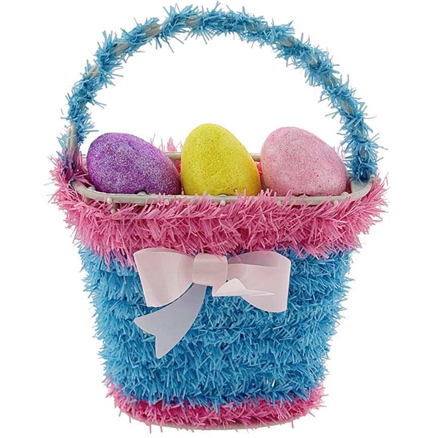 EASTER TINSEL BAG 3D 16x12CM