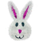 HOME DÉCOR TINSEL BUNNY HEAD 14.17x8.27in (36x21cm)