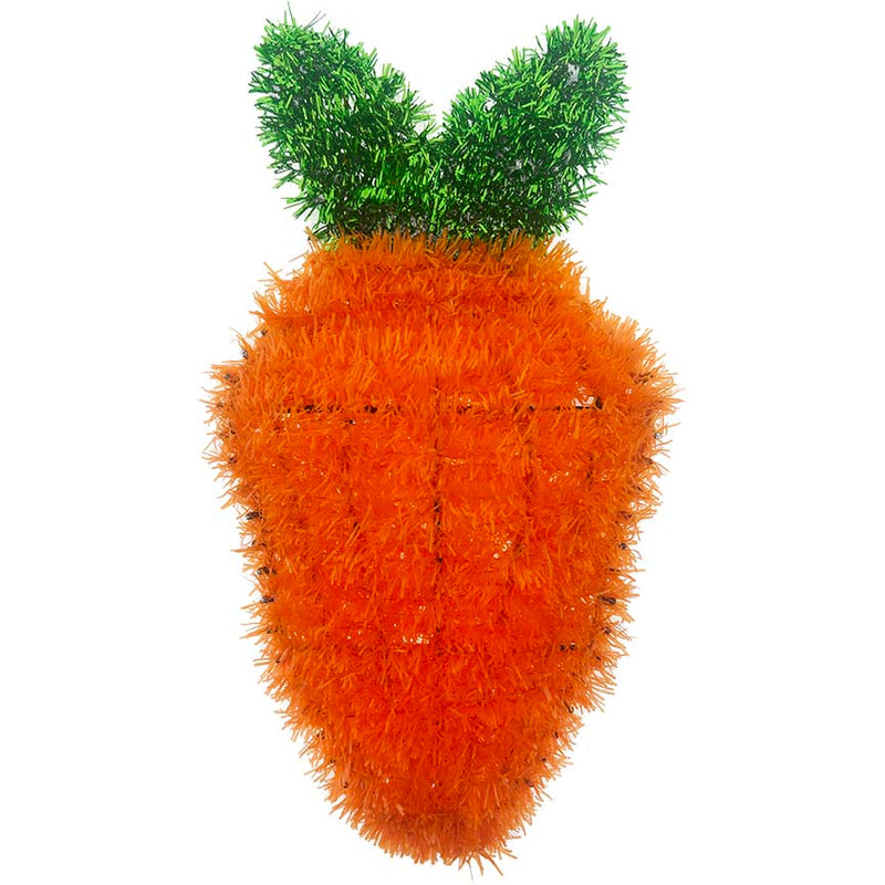 HOME DÉCOR TINSEL CARROT 15.75x8.27in (40x21cm)