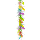 HOME DÉCOR TINSEL GARLAND EGG 4.7in(12cm) PLY 6ft(2m)