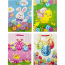 GIFT BAG LARGE 3D W/ GLITTER 4 DESIGNS ASSORTED 16x12x5in (40x30x12cm)