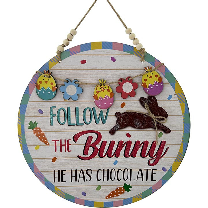 HOME DÉCOR PLAQUE WOOD 11.5in (29.21cm)