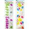 HOME DÉCOR WINDOW CLINGS GEL 2ASSORTED SHEET SIZE: 19.5(L)X5.5(W)in(50x14cm)