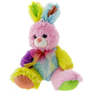 TOY PLUSH BUNNY MULTI-COLOR 9in (22.86cm)