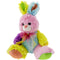 TOY PLUSH BUNNY MULTI-COLOR 9in (22.86cm)