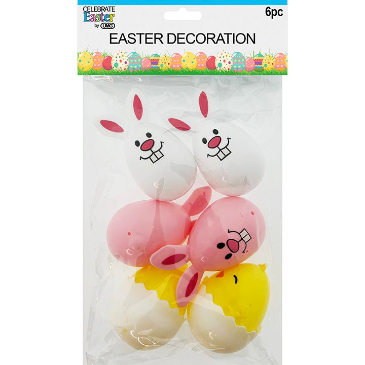 FILLABLE EGGS BUNNY 6PC 1.5in (3.81cm)