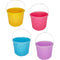 BUCKETS PLASTIC PASTEL 4ASSORTED 5.5in (13.97cm)