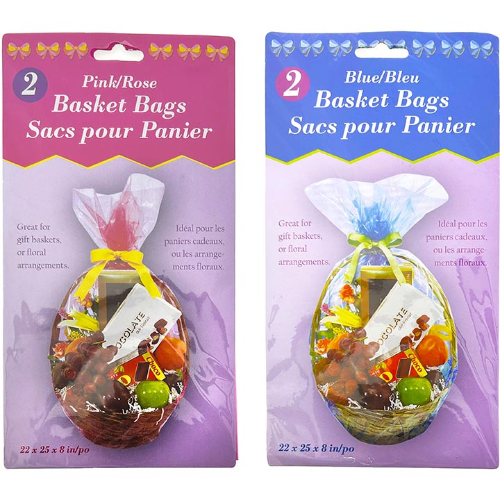 PARTY BASKET BAGS 2PK
2ASSORTED 22x25x8in (55.88x63.5x20.32cm)