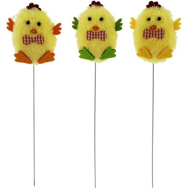 PICKS CHICK DÉCOR PICK 2PC 2ASSORTED 2.75in (6.99cm)