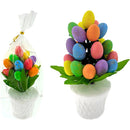 POT EGG DÉCOR FLOWER POT W/ 15 EGG (1IN) HEIGHT: 6.5in(17cm)