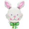 PARTY BALLOON BUNNY HEAD 26x38in (66.04x96.52cm)