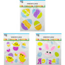 HOME DÉCOR WINDOW CLINGS GEL DÉCOR 3ASSORTED 8in(20cm)