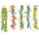 HOME DÉCOR TINSEL GARLAND W/ BUNNY DIECUT'S MULTI-COLOR 4ASSORTED 9ft(2.7m)