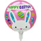 PARTY BALLOON PINK W/ BUNNY 18x20in (45.72x50.8cm)