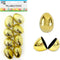 FILLABLE EGGS GOLD 8PC 2.5in (6.35cm)