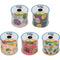 CRAFT RIBBON SATIN/BURLAP 24PC DISPLAY 2.5INx3YD