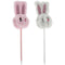 CRAFT PEN PLUSH BUNNY IN PVC TUBE 12PC 11in(28cm)