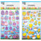 CRAFT STICKERS FOAM 2ASSORTED 1 SHEET 8x5in(20x12.7cm)