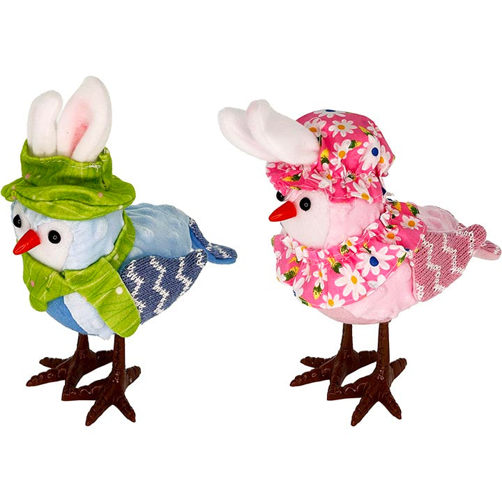 HOME DÉCOR TABLETOP BIRD LIGHT UP 2ASSORTED 9in(23cm)