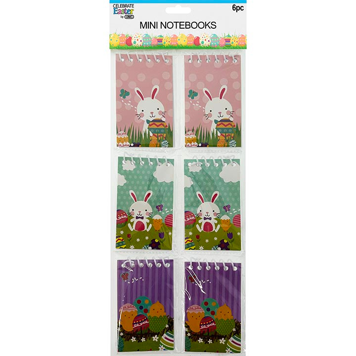 CRAFT NOTEBOOK MINI 20SHEETS 6PC 2x3.5in(5x9cm)