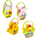 BAGS FELT BUNNY/CHICK 4ASSORTED
APPROX LENGTH: 6-7in (15-17cm)