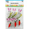 FOAM BUNNY DÉCOR PLUSH 6PC 2.75in (7cm)