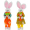 HOME DÉCOR TABLETOP BUNNY ON SWING 20in (50cm)
