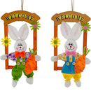 HOME DÉCOR HANGING BUNNY 15in (38cm)