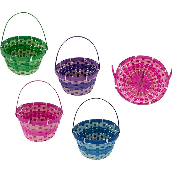 BASKET W/ PIVOT HANDLE (8.26x4.72INCH)
