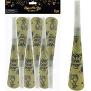 HORN XL 6PC LT GOLD GLTR
