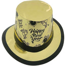 TOP HATS XL LT GOLD SHINY