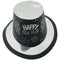 TOP HATS  NEW YEAR BLACK & SILVER