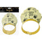 TIARA XL 4PC LT GOLD GLTR