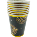 CUP PAPER NEW YEAR 12PC 3INCH