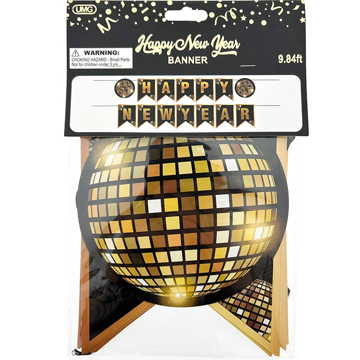 BANNER NEW YEAR 14PC 6.5x5IN 10FT
