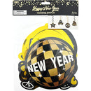 HANGING DECOR 4PC MIX STYLE 7.5IN