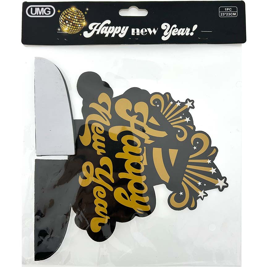 HONEYCOMB TABLE DECOR NEW YEAR 9IN