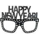 GLASSES HAPPY NEW YEAR SILVER