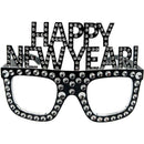 GLASSES HAPPY NEW YEAR SILVER