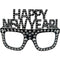 GLASSES HAPPY NEW YEAR SILVER